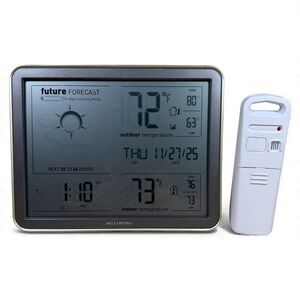 Acurite Wireless Weather Forecaster Digital Display 75077A4DI w/ External Sensor